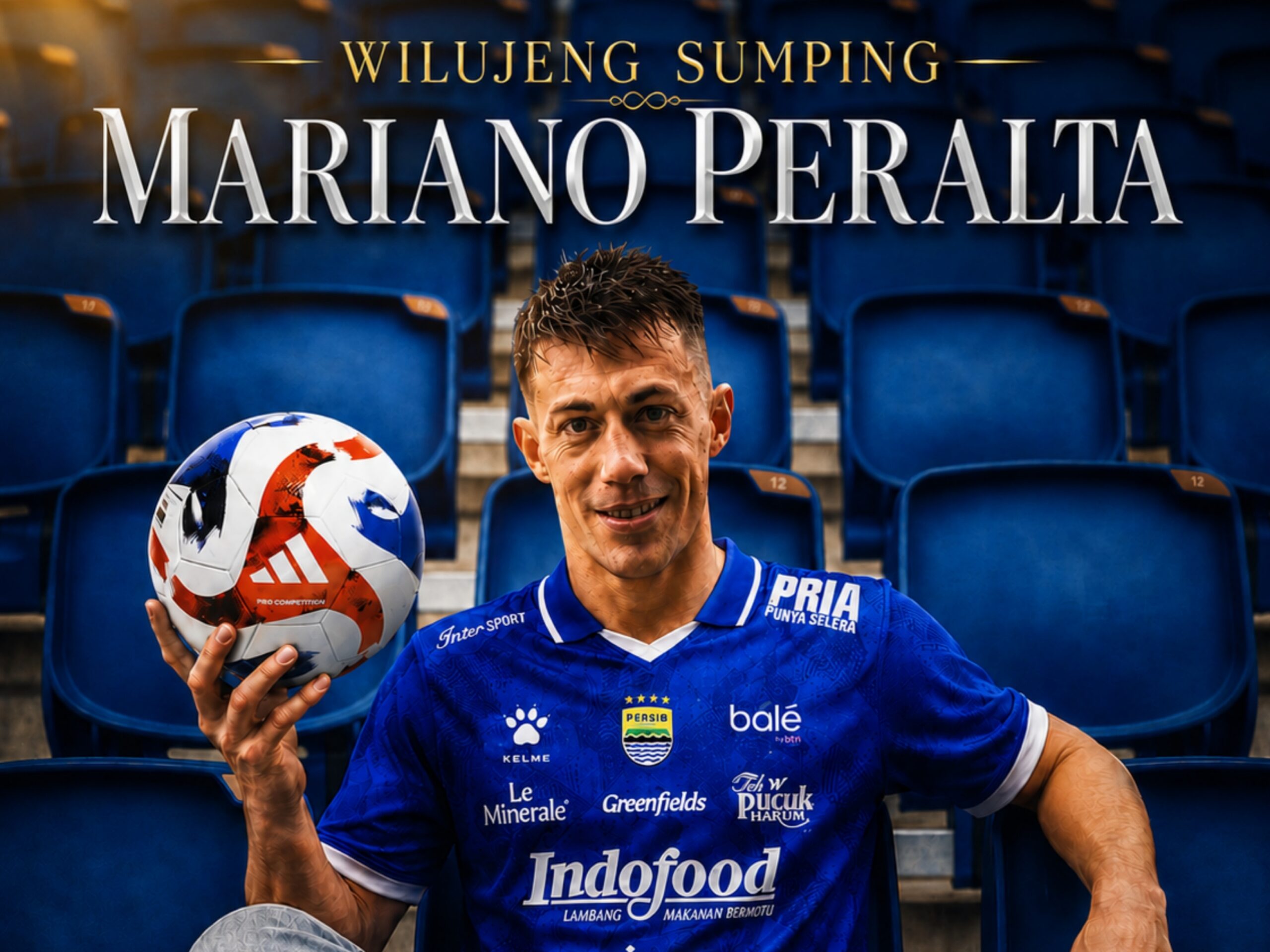 Resmi! Persib Rekrut Mariano Peralta, Sang MVP Super League Kini Berseragam Pangeran Biru