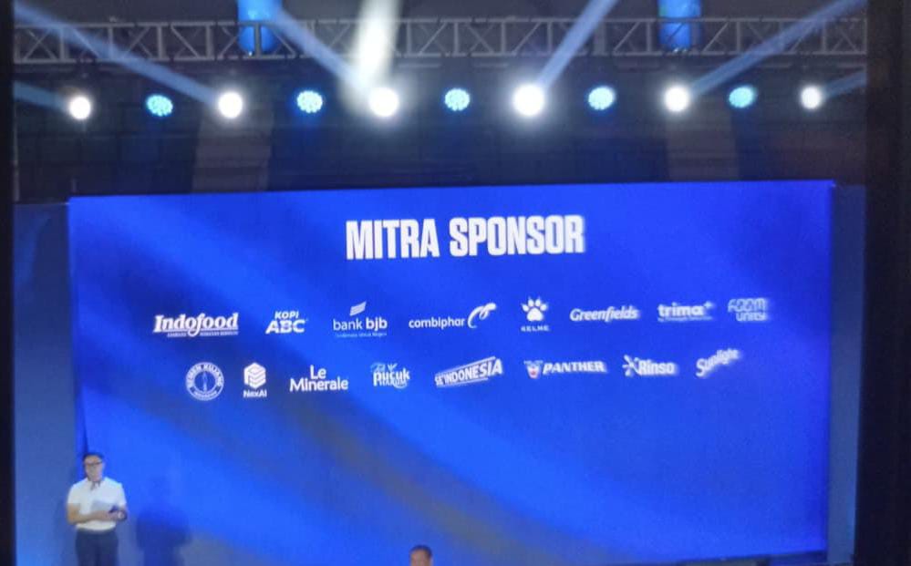 Bukan Sekadar Sponsor, 16 Brand Siap Warnai Perjalanan PERSIB di Musim Baru