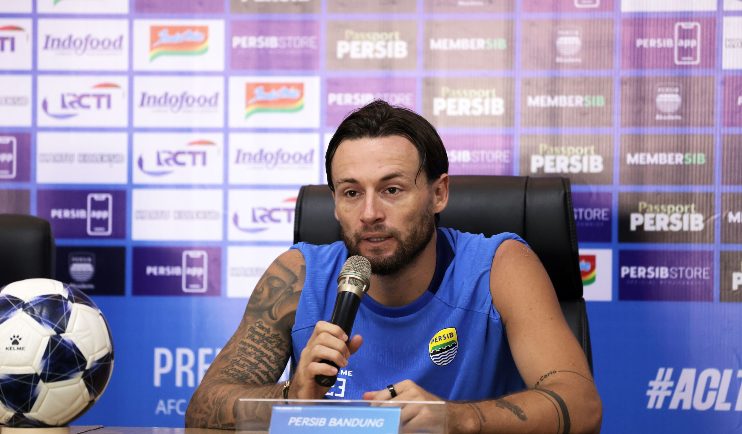 Marc Klok Tegaskan Target PERSIB: Menang dan Lolos ke Fase Grup ACL Two